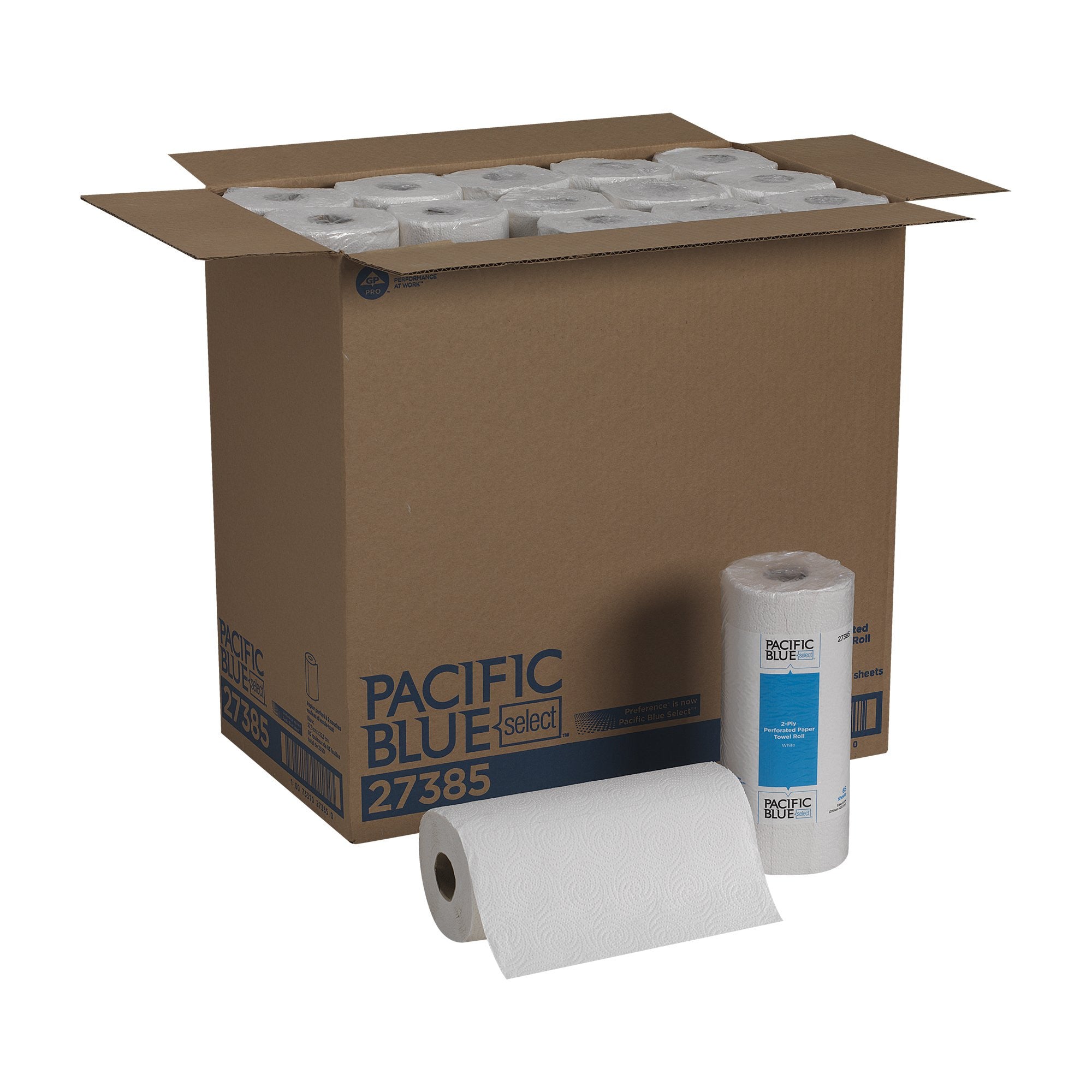 281892 - Pacific Blue - Kitchen Paper Towel Pacific Blue Select Perforated Roll 8-4/5 x 11 Inch 27385 Pack of 1, (EA)