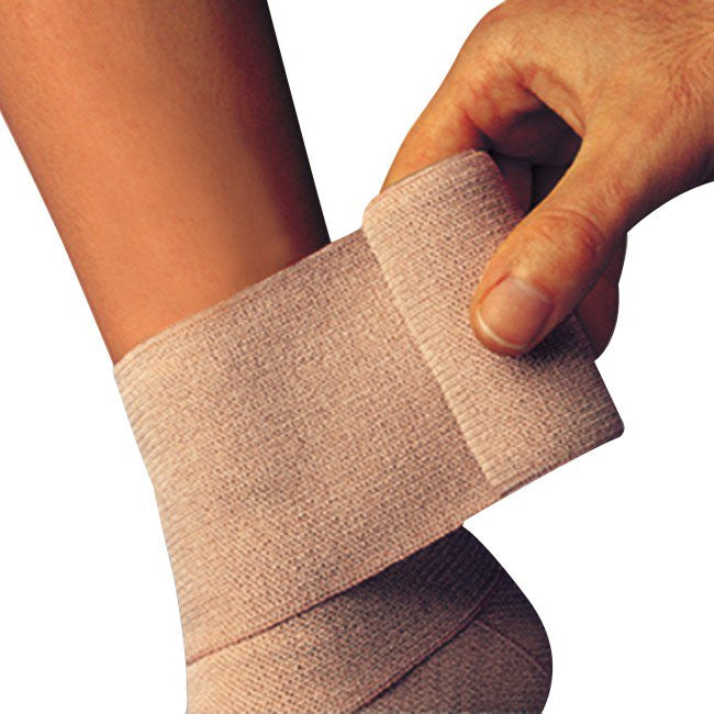 283586 - Comprilan - Compression Bandage Comprilan 3 Inch x 5-1/2 Yard Clip Detached Closure Tan NonSterile Standard Compression 01027000 Case of 20, (CS)