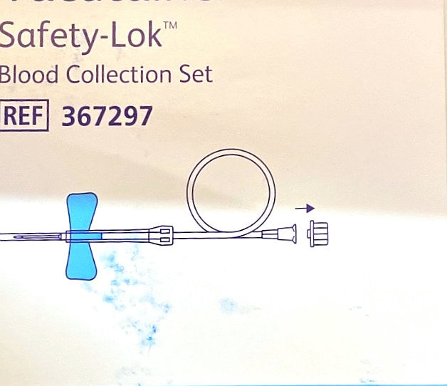 367297 - BD - Blood collector set, (BX/50)