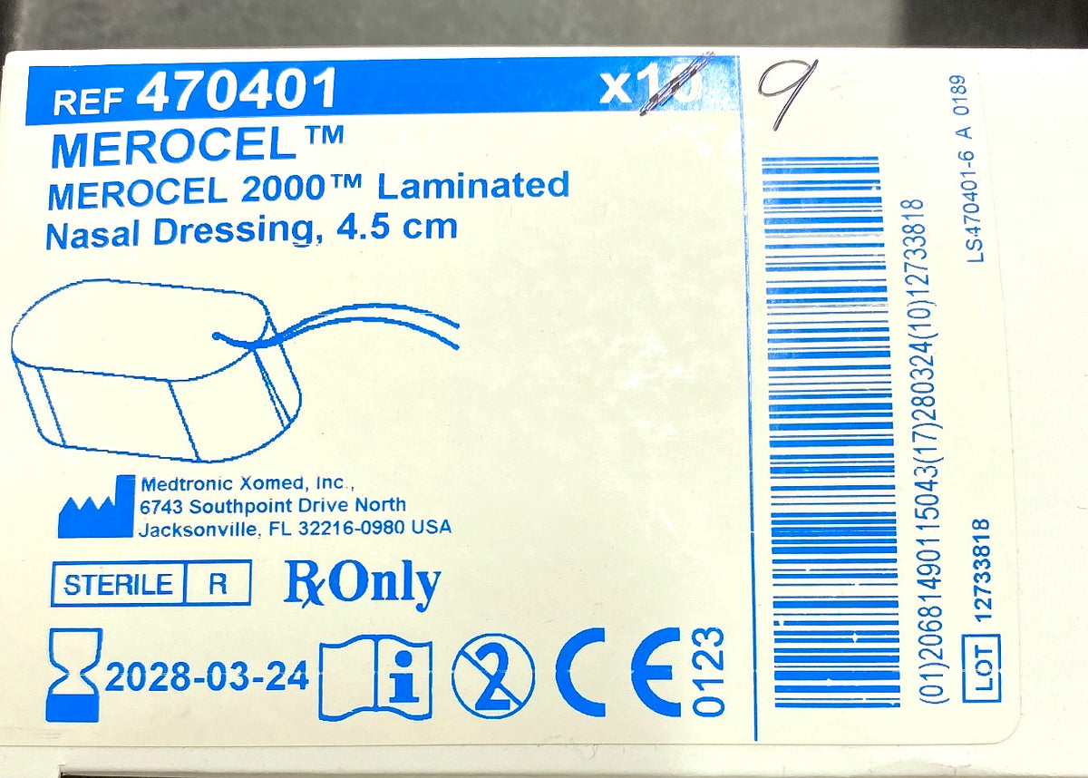 470401 - MEDTRONIC - PACKING 470401 MEROCEL 2000 10PK 4.5CM, (EA/1)