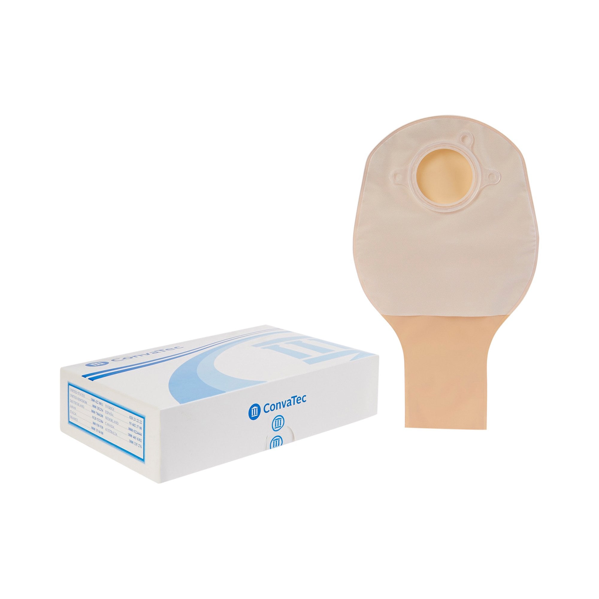 325411 - Sur-Fit Natura - Colostomy Pouch Sur-Fit Natura Two-Piece System 10 Inch Length Drainable 401507 Box of 10, (BX)