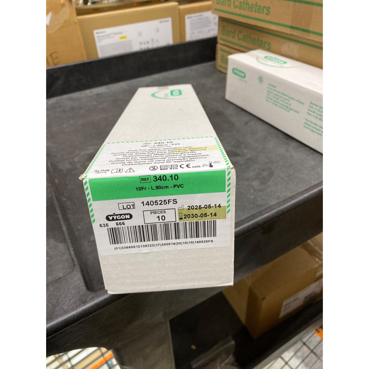 340.1 - VYGON - Dual flow gastric aspiration tube, (BX/10)