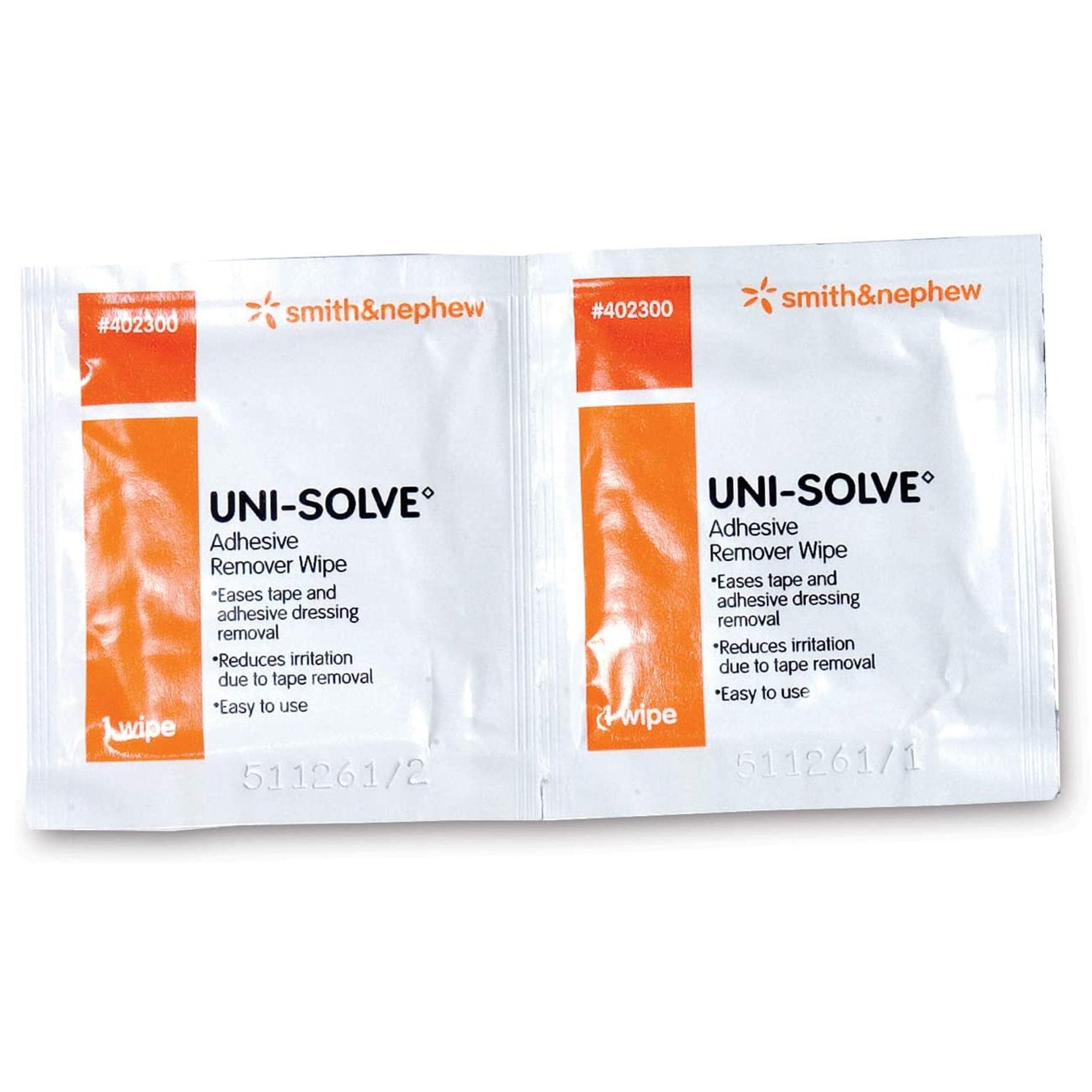 96852 - UniSolve - Uni-Solve Adhesive Remover Wipe Alcohol Based, 402300, Case of 1000, (CS)