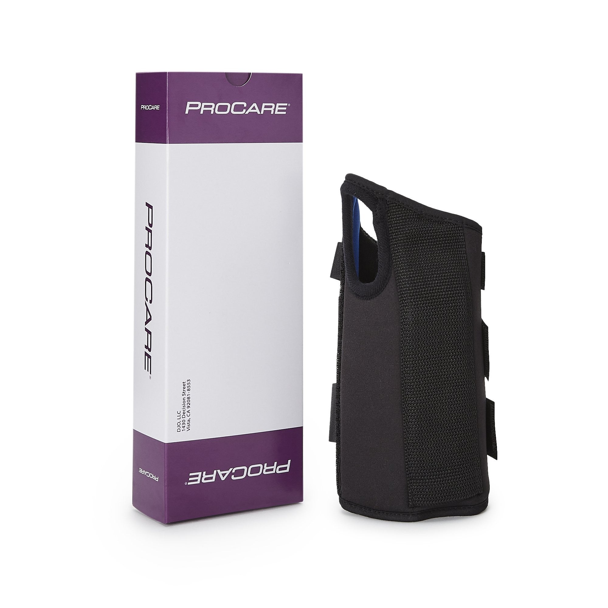 346149 - ProCare - Wrist Brace ProCare ComfortFORM Aluminum / Foam / Spandex / Plastic Left Hand Black Large 79-87297 Pack of 1, (EA)