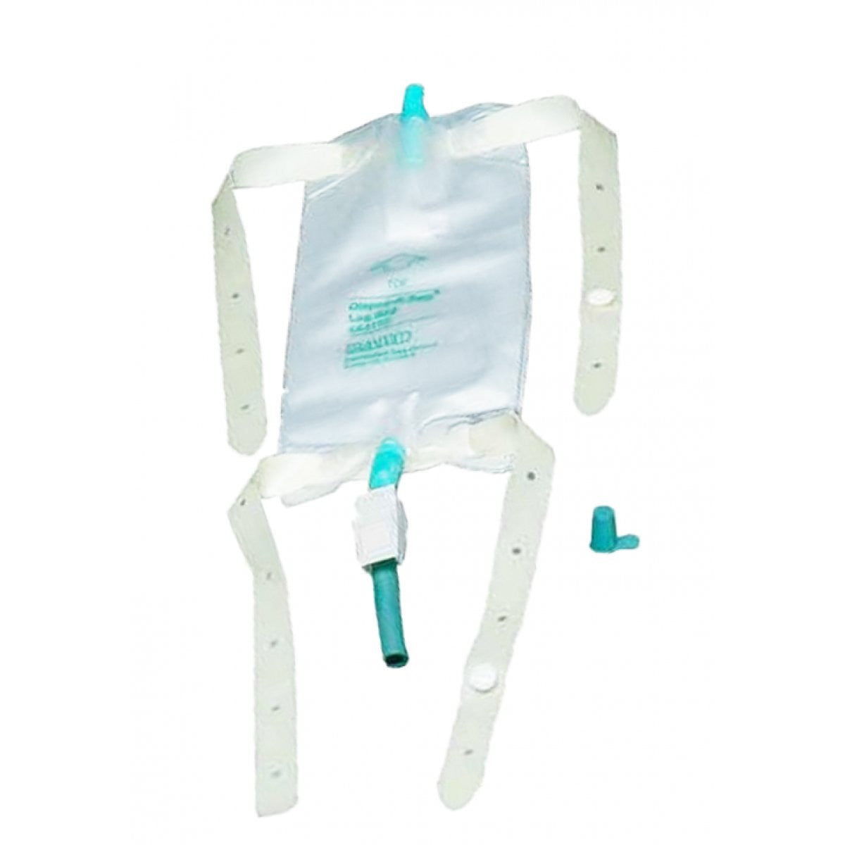 368515 - Bard - Urinary Leg Bag Bard Dispoz-a-Bag Anti-Reflux Valve Sterile 562 mL Vinyl 150102 Case of 48, (CS)