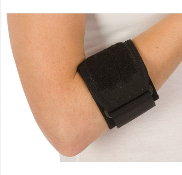 380944 - ProCare - Elbow Support PROCARE One Size Contact Closure Tennis Black 79-81031 Pack of 1, (EA)