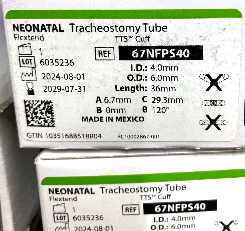 67NFPS40 - SMITHS MEDICAL - Bivona, (BX/1)