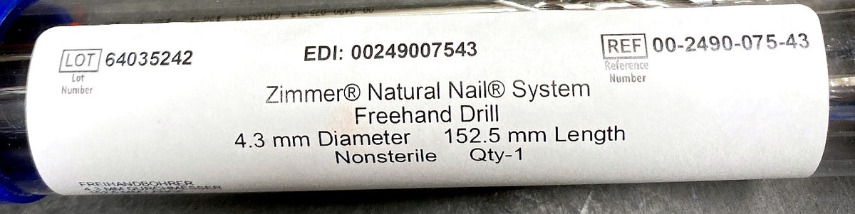 00-2490-075-43 - ZIMMER - Natural Nail®, (EA/1)