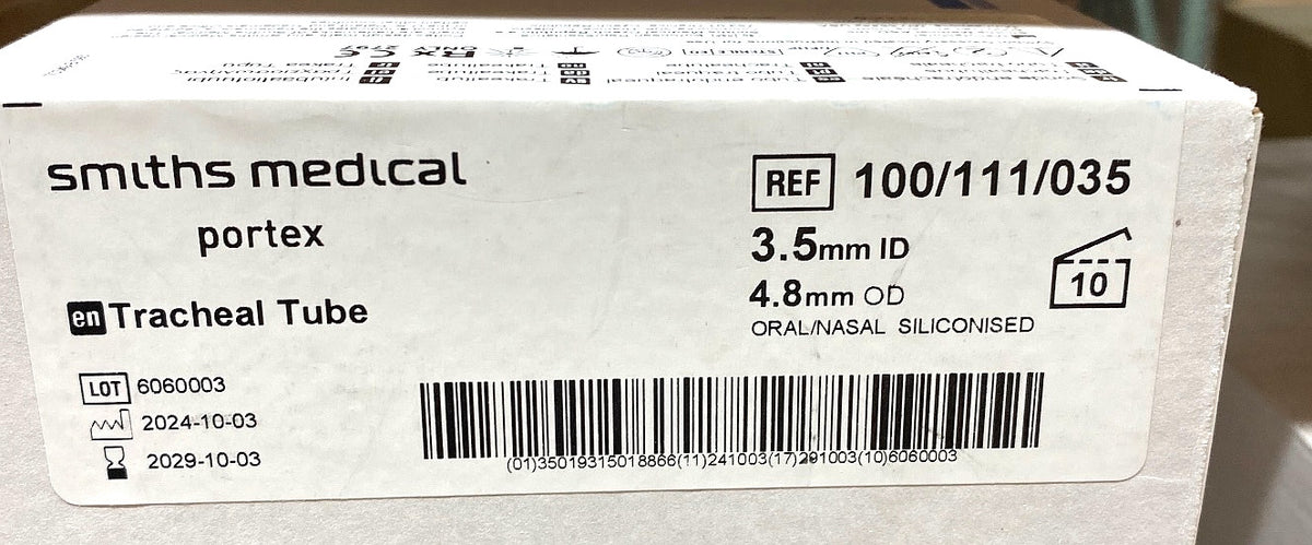 100/111/035 - SMITHS MEDICAL - Portex, (BX/10)