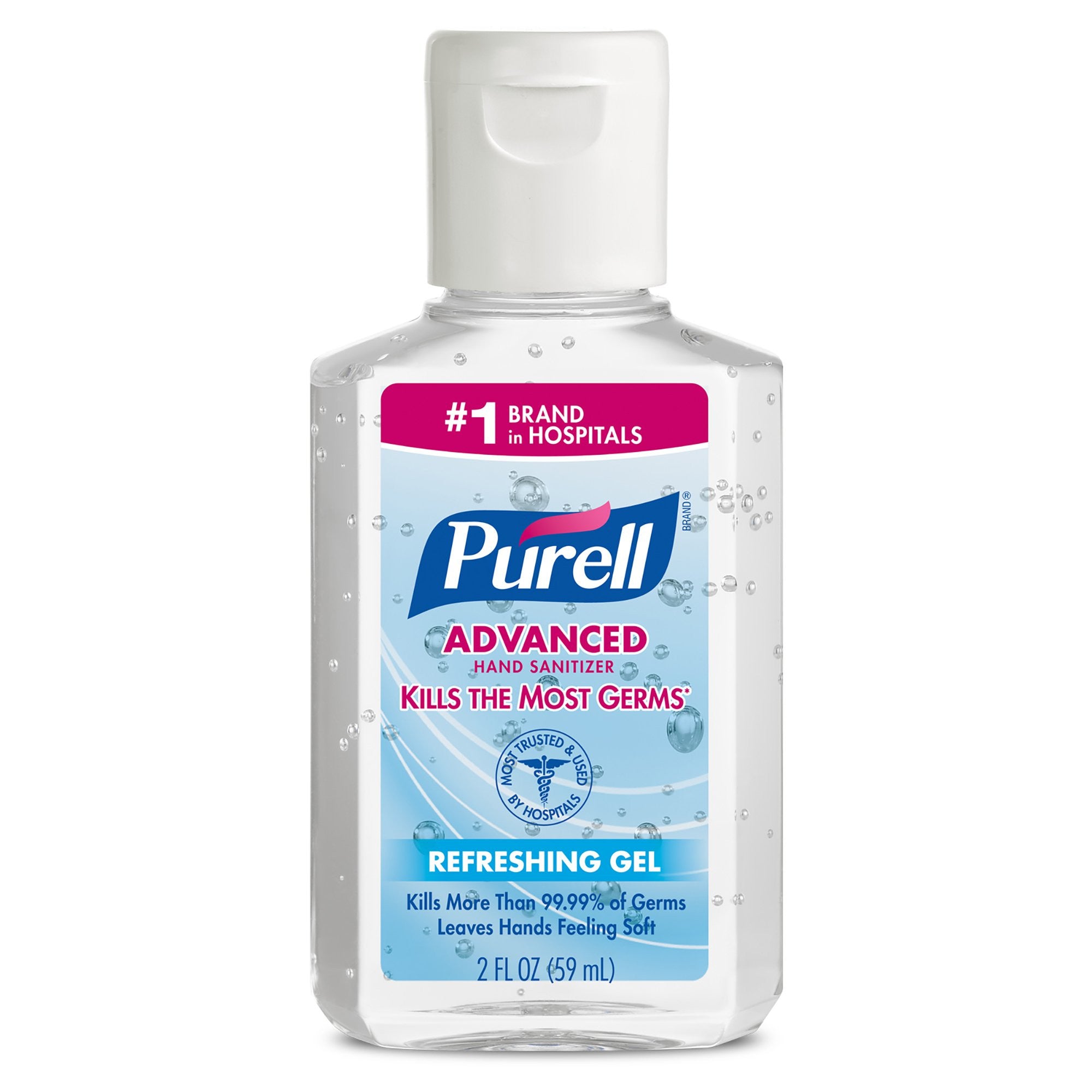 451352 - Purell - Hand Sanitizer Purell Advanced 2 oz. Ethyl Alcohol Gel Bottle 9605-24 Pack of 1, (EA)