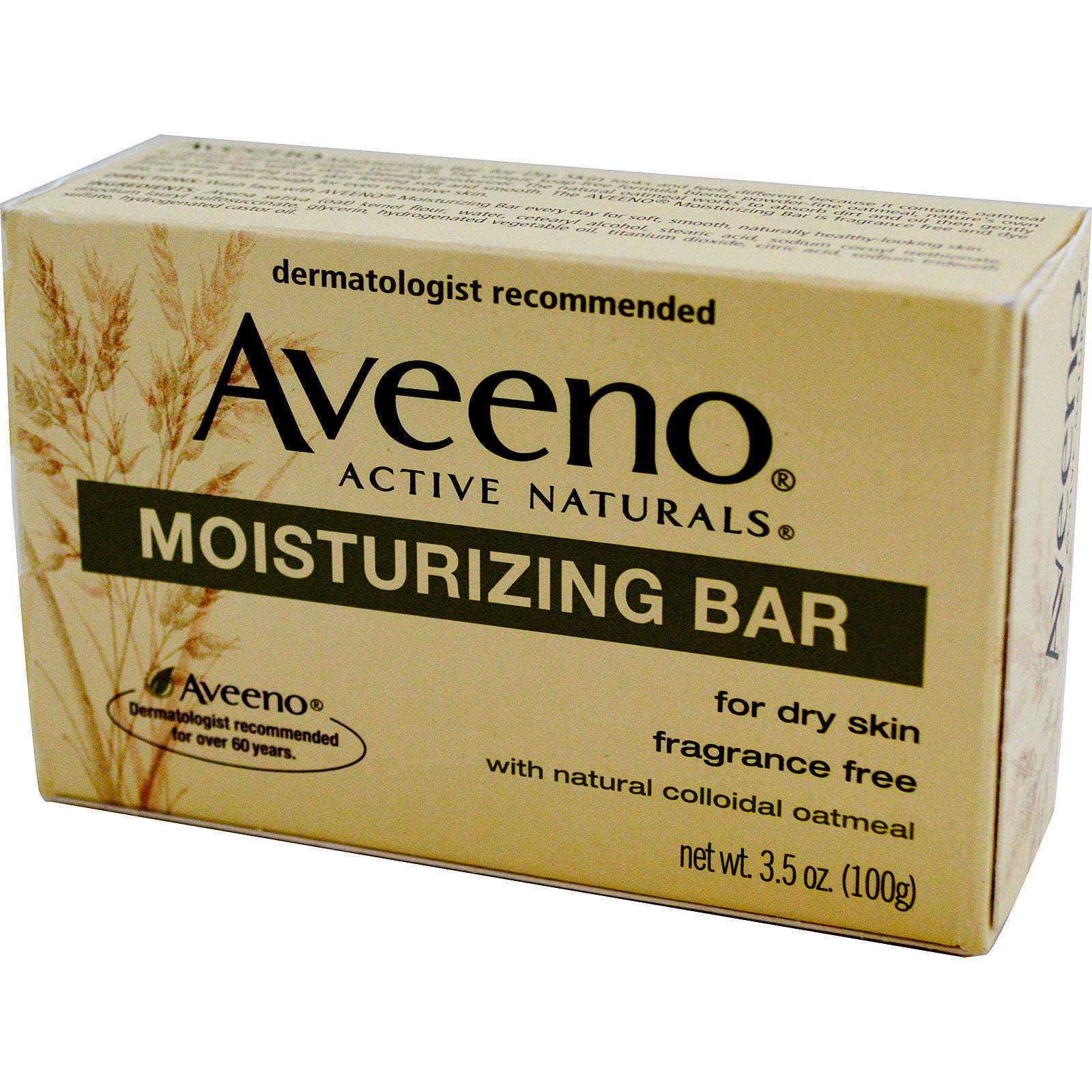 459153 - Aveeno - Soap Aveeno Bar 3.5 oz. Individually Wrapped Unscented Pack of 1, (EA)
