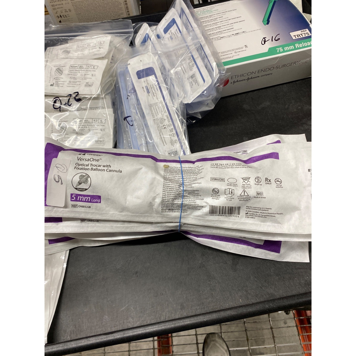 ONB5LGB - COVIDIEN - Optical Trocar with Fixation Balloon Cannula;Long, (EA/1)