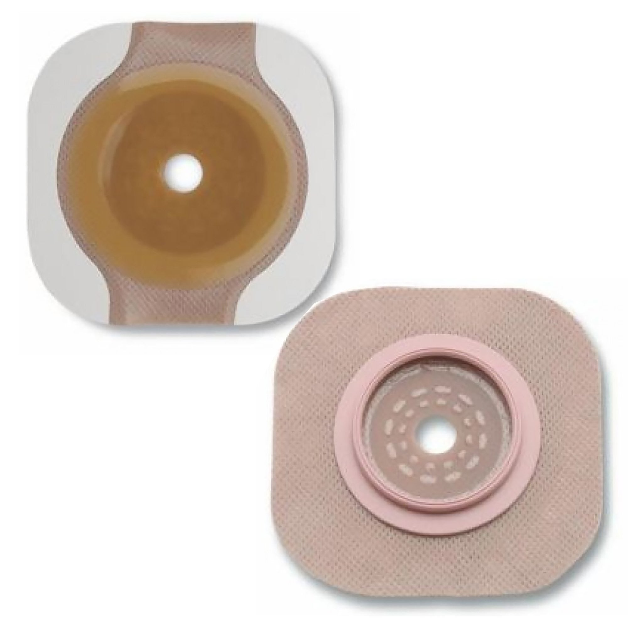 468294 - New Image - New Image Flextend Ostomy Barrier, Up to 2.25" Opening, Floating Flange Shape, Trim to Fit, Extended Wear, Adhesive Tape, Box of 5, (BX)