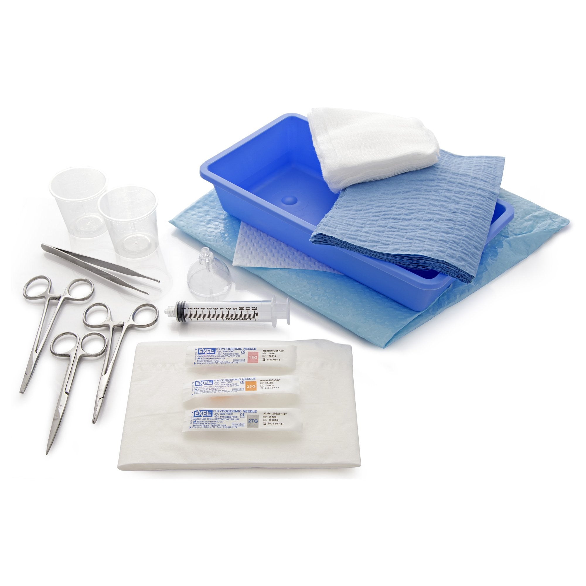 472572 - McKesson - Laceration Tray McKesson Sterile 25-2748 Case of 20, (CS)