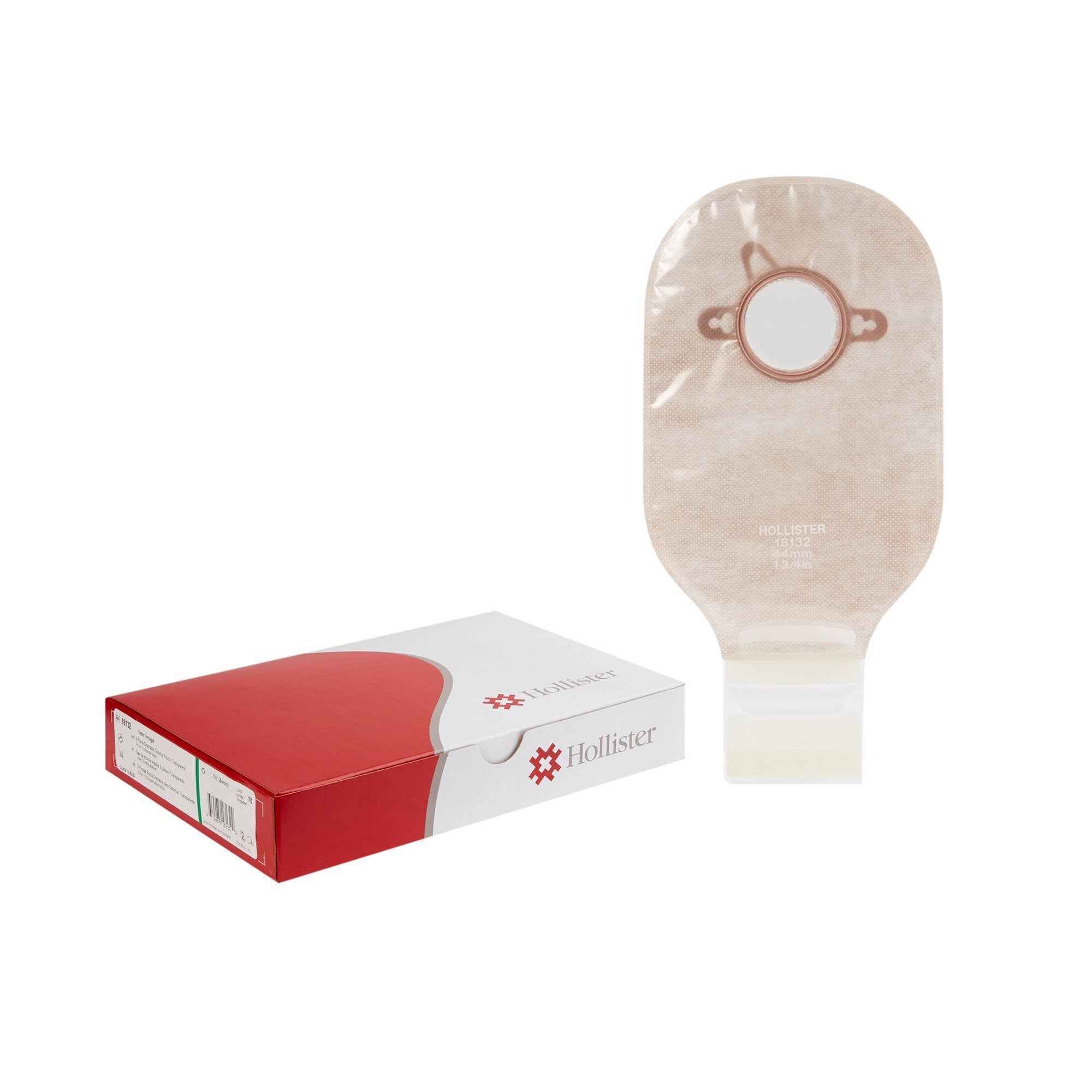 474559 - New Image - Colostomy Pouch New Image Two-Piece System 12 Inch Length Drainable 18132 Box of 10, (BX)
