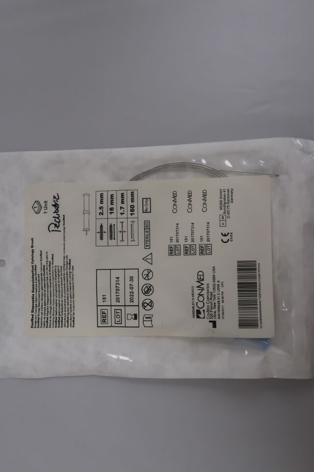 151 - CONMED - conmed disposable gastrointestinal cytology brush, (EA) - ( Expiry Date: 2022-07-30 )