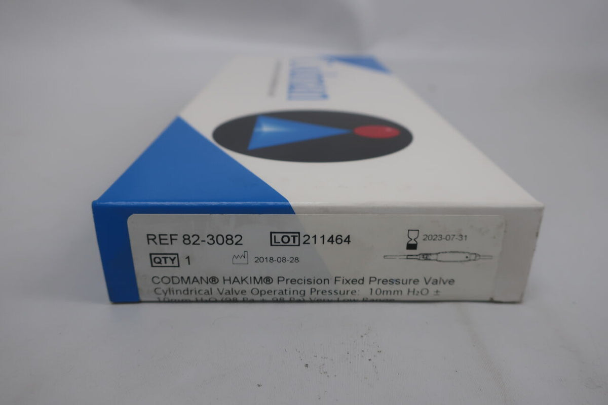 82-3082 - CODMAN - precision valve, information manual, straight connector(s) and introducer, (BX/1)