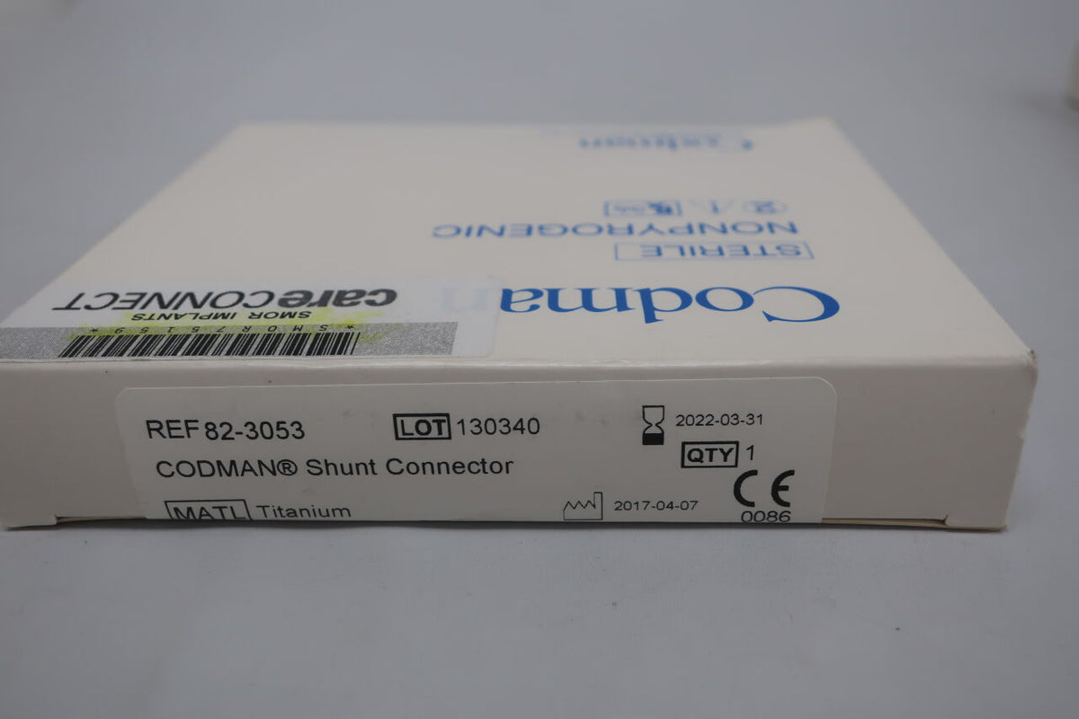 82-3053 - CODMAN - codman shunt connector -, (BX/1)