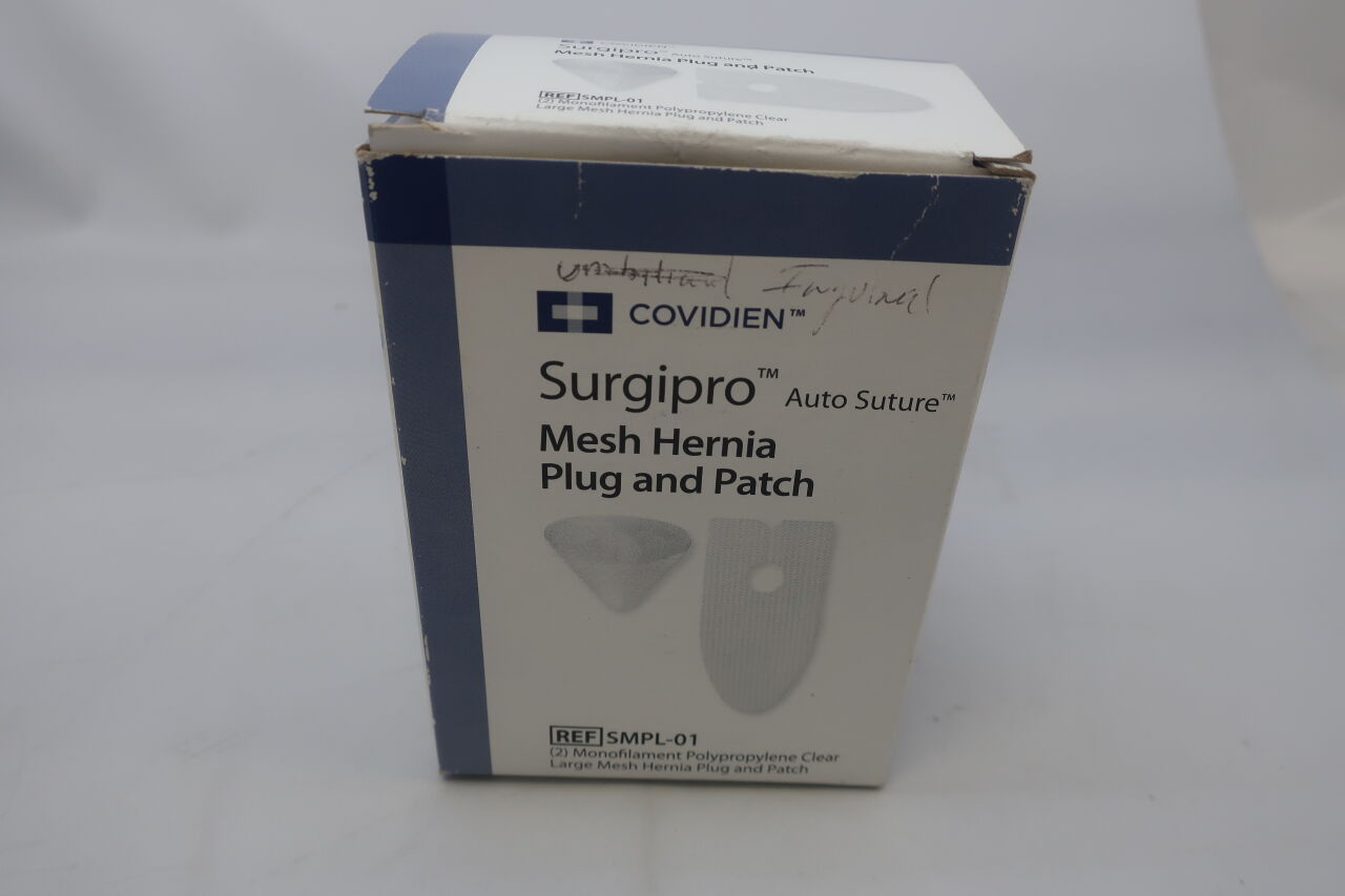 SMPL-01 - COVIDIEN - Surgipro Plug, Large, 3.8 cm dia., (BOX/2) - ( Expiry Date: 2022-08-31 )