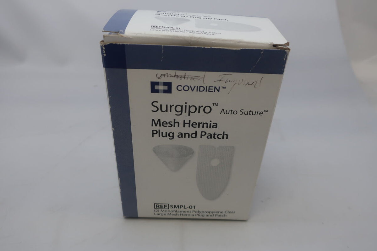 SMPL-01 - COVIDIEN - Surgipro Plug, Large, 3.8 cm dia., (BOX/2)