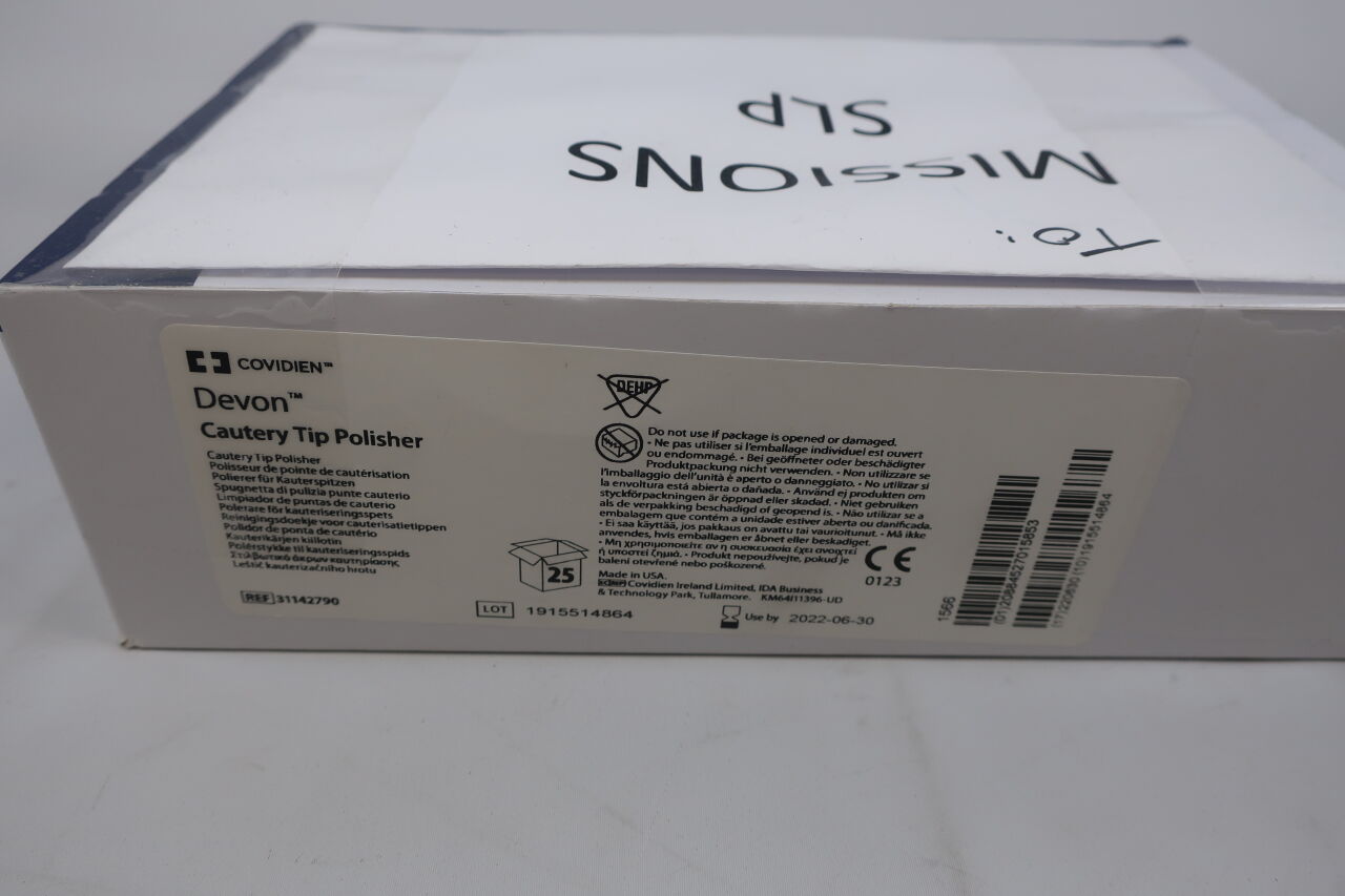 31142790 - COVIDIEN - Devon Sterile Cautery Tip Polisher, 5 x 5 cm, () - ( Expiry Date: )