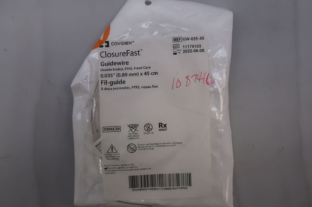GW-035-45 - COVIDIEN - closurefast guidewire, () - ( Expiry Date: )