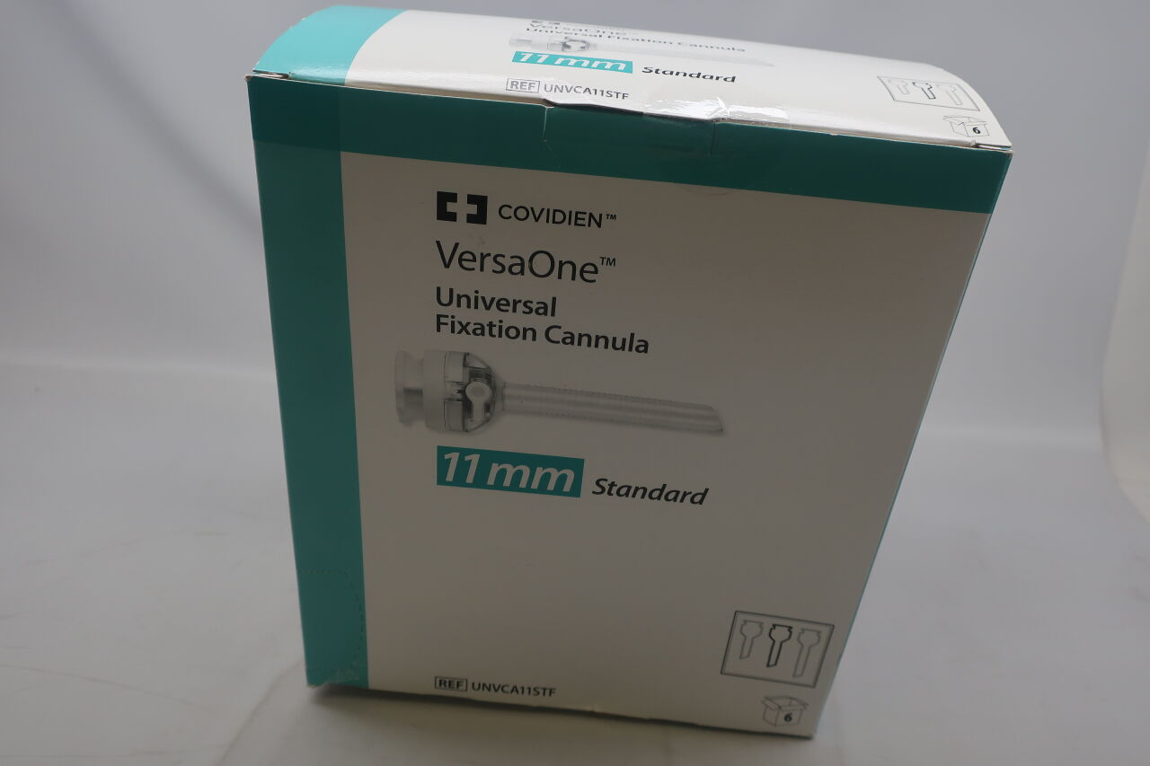 UNVCA11STF - COVIDIEN - VersaOne Bevelled Tip Universal Cannula, 5 mm Size, 100 mm Length, () - ( Expiry Date: )