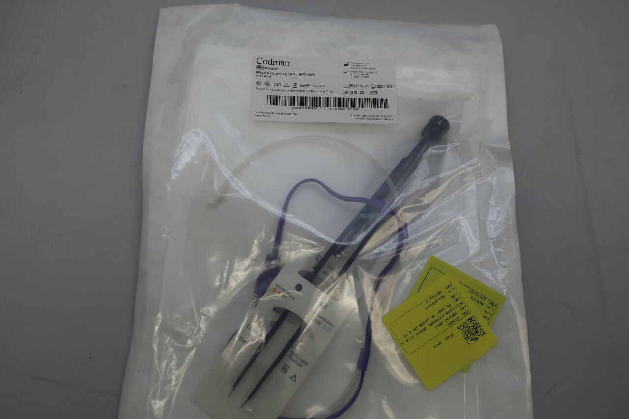 9009100IR - CODMAN - irrigating disposable bipolar forceps - 9009100ir, () - ( Expiry Date: )