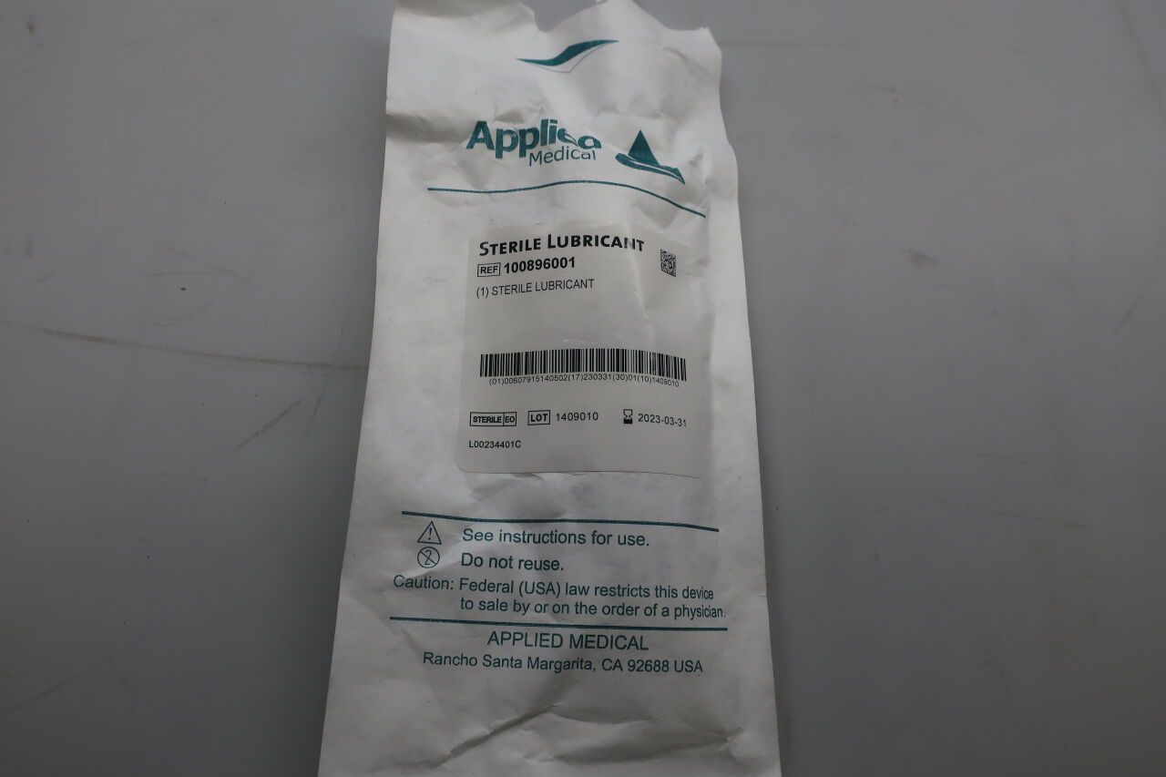 100896001 - APPLIED - sterile lubricant , () - ( Expiry Date: )