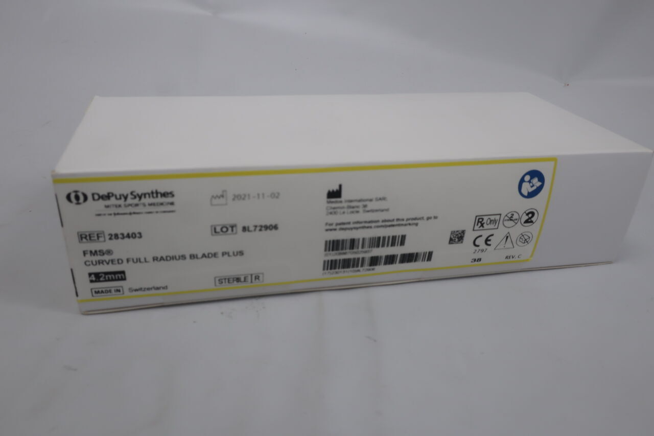 283403 - DEPUY - fms curved full radius blade plus 4.2mm, (BX/5) - ( Expiry Date: 2023-01-31 )