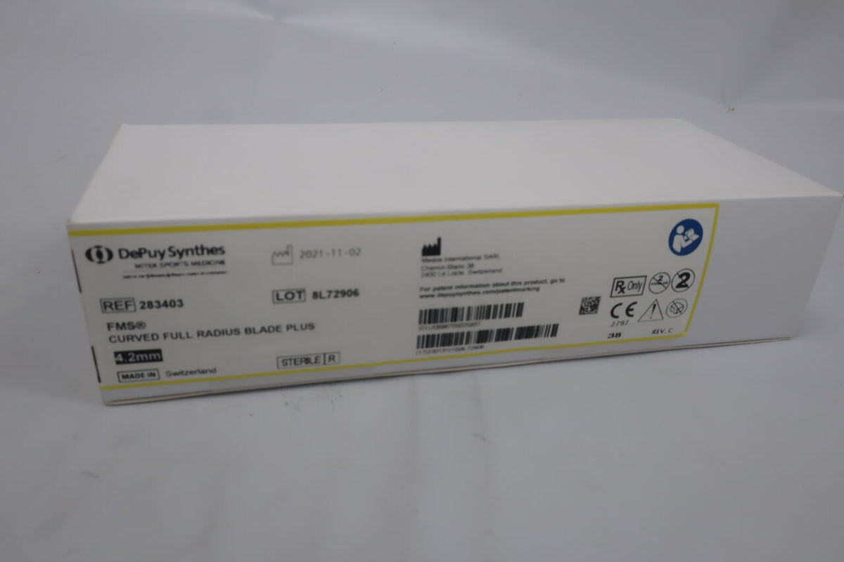 283403 - DEPUY - fms curved full radius blade plus 4.2mm, (BX/5)