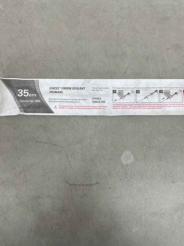 3908 - ETHICON - EVICEL Applicator Tip, 35 cm Size, () - ( Expiry Date: 2023-01-31 )