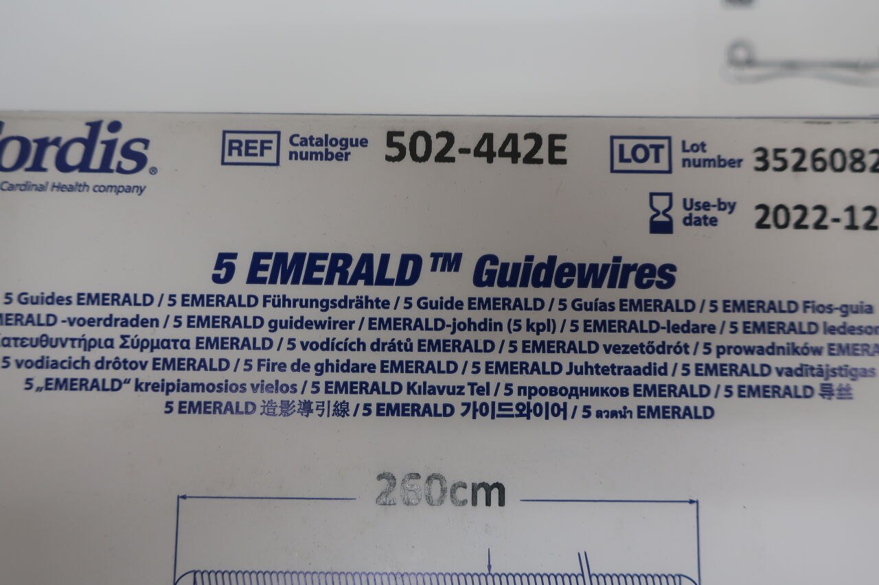 502-442e - CORDIS - guidewires - 502-442e, (BX/5) - ( Expiry Date: 2022-12-03 )