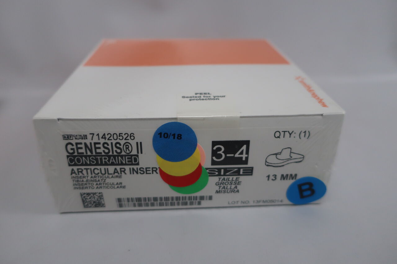 71420526 - SMITH & NEPHEW - genesis 11 constrained, (BX/1) - ( Expiry Date: 2023-06-01 )