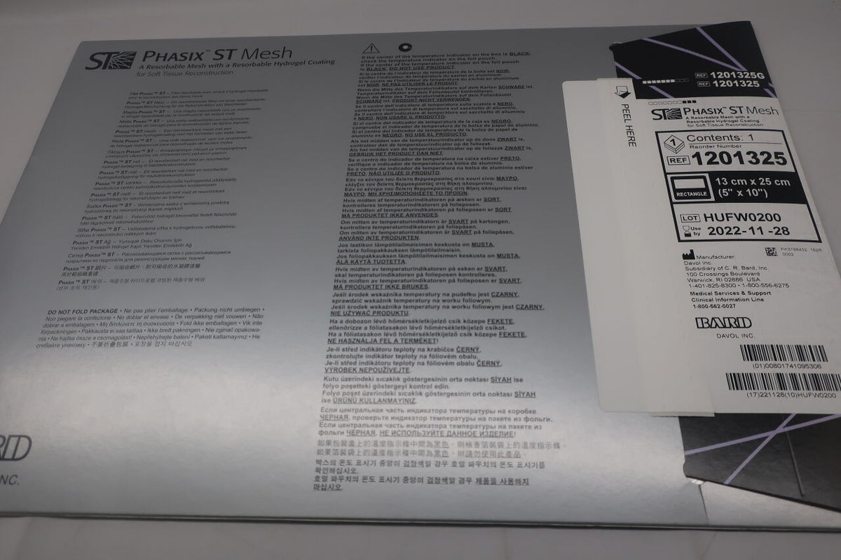1201325 - BARD - phasix st mesh - 1201325, (BX/1)