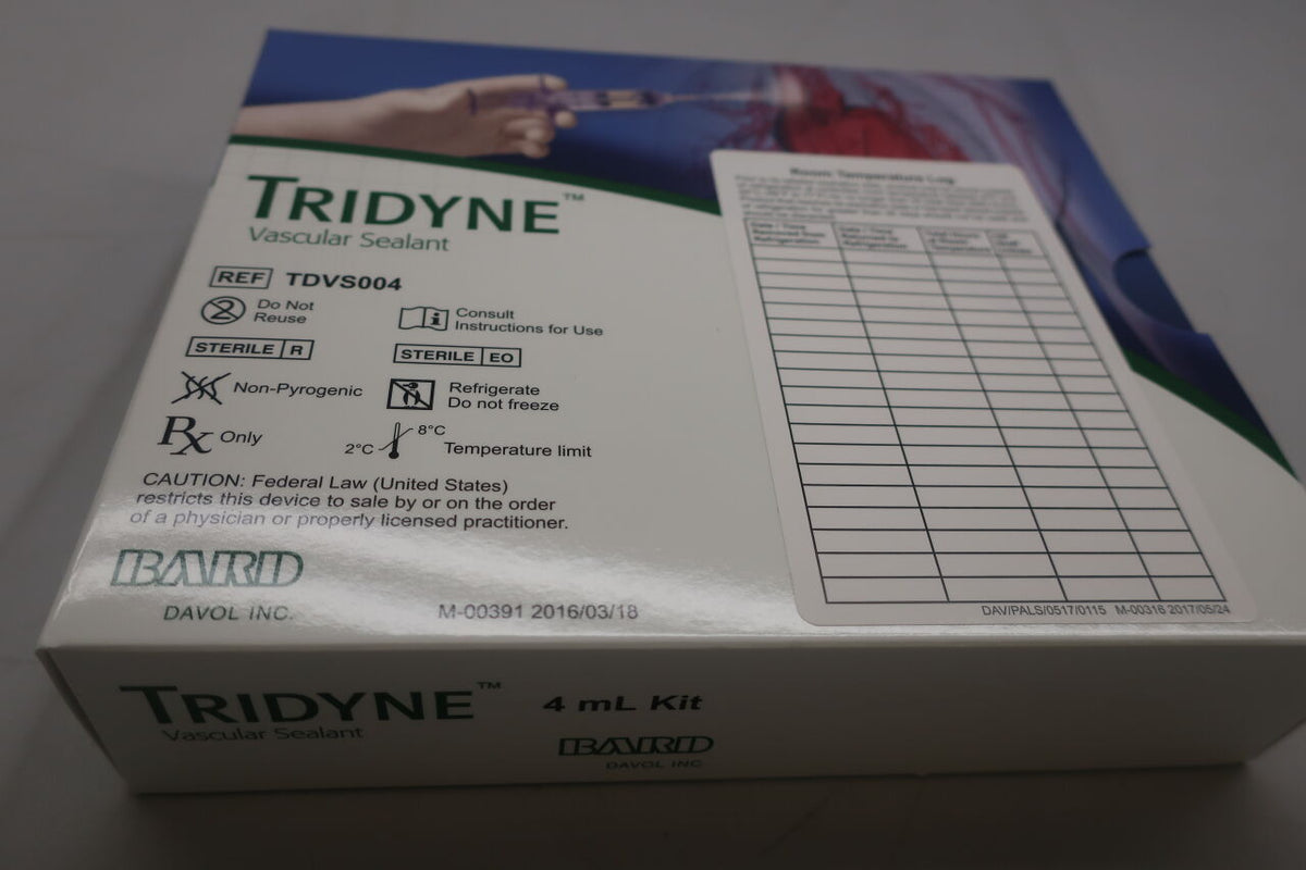 TDVS004 - BARD - Tridyne Vascular Sealant, 4ml, ()