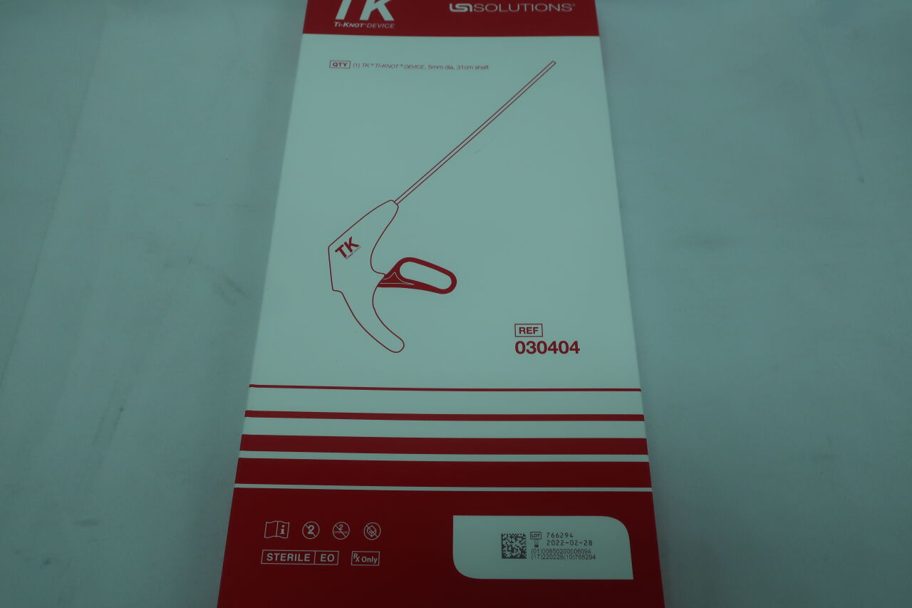 030404 - LSI SOLUTIONS - LSI Solutions Ti-Knot Device, 5 mm dia., 31 cm Shaft Length, (BX/1) - ( Expiry Date: 2022-02-28 )