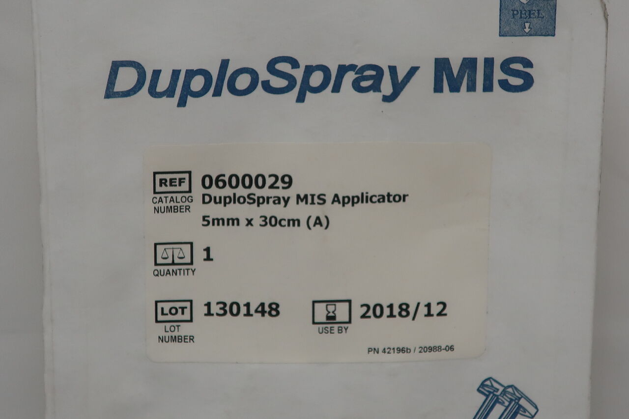 0600029 - BAXTER - DuploSpray MIS Applicator 5mm x 30cm , (EA) - ( Expiry Date: 2018-12-01 )