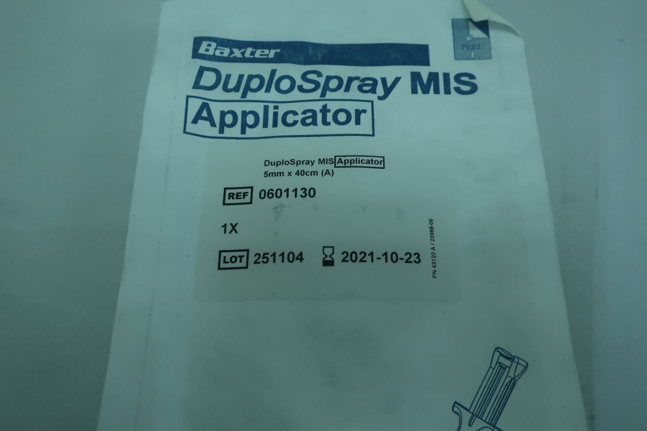 0601130 - BAXTER - duplospray mis applicator 5mm x 40cm, (BX/5) - ( Expiry Date: 2022-03-06 )