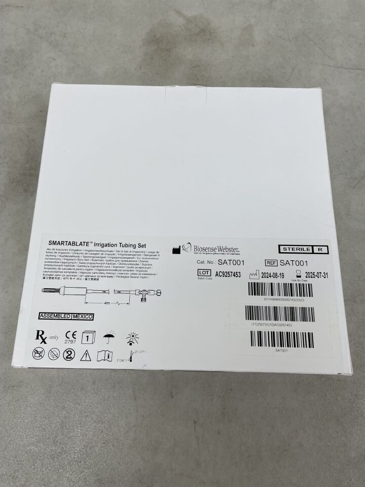 SAT001 - BIOSENSE WEBSTER - smartablate irrigation tubing set, () - ( Expiry Date: 2023-06-30 )