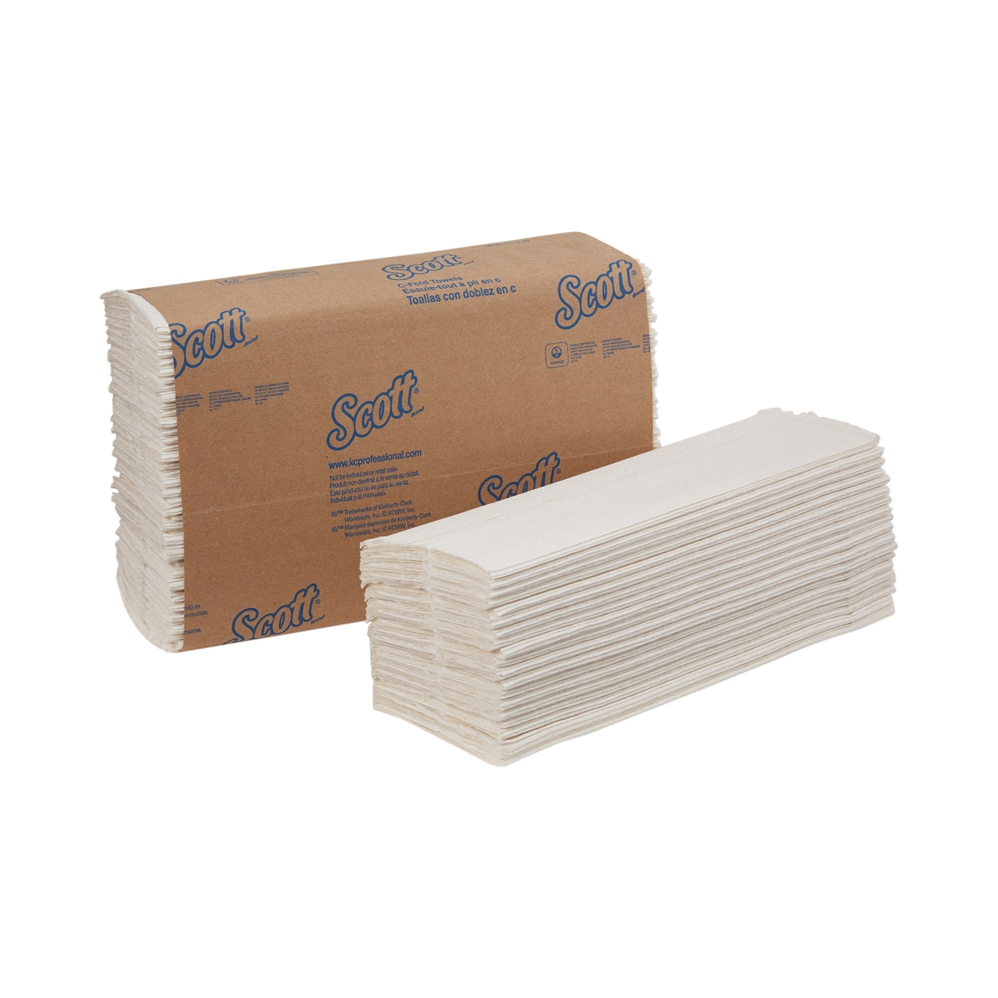 484969 - Scott - Scott Paper Towel, 10.125 X 13.15", 1-Ply, 200 Sheets per Pack, Case of 2400 Packs, (CS)