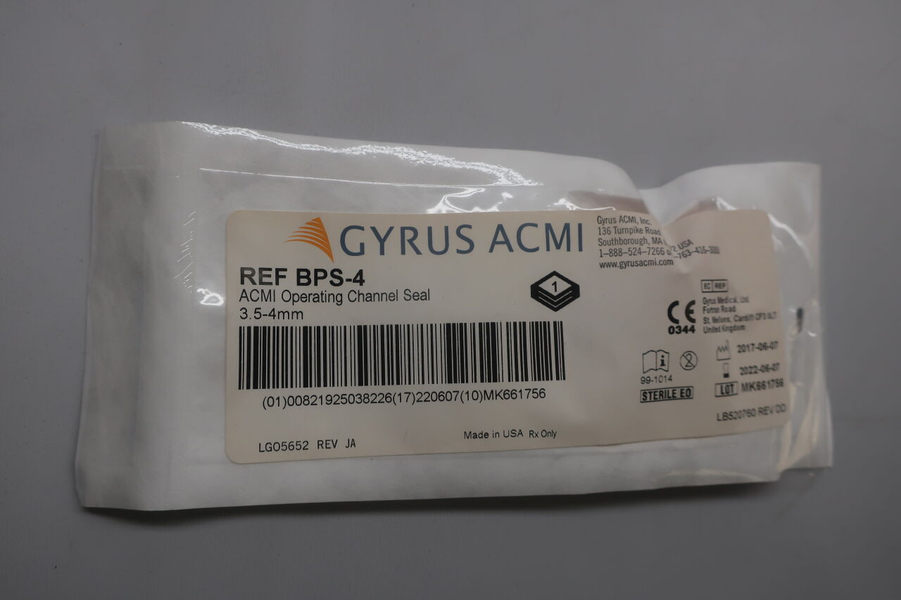 BPS-4 - GYRUS - Gyrus ACMI Operating Channel Seal, 3.5 to 4 mm Size, (EA) - ( Expiry Date: 2020-01-12 )