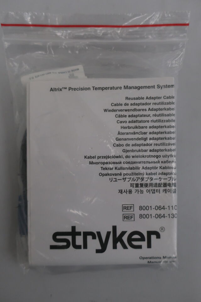 8001-064-110 - STRYKER - Altrix Precision Temperature Management System , ( EA/ ) - ( Expiry Date : N/A )