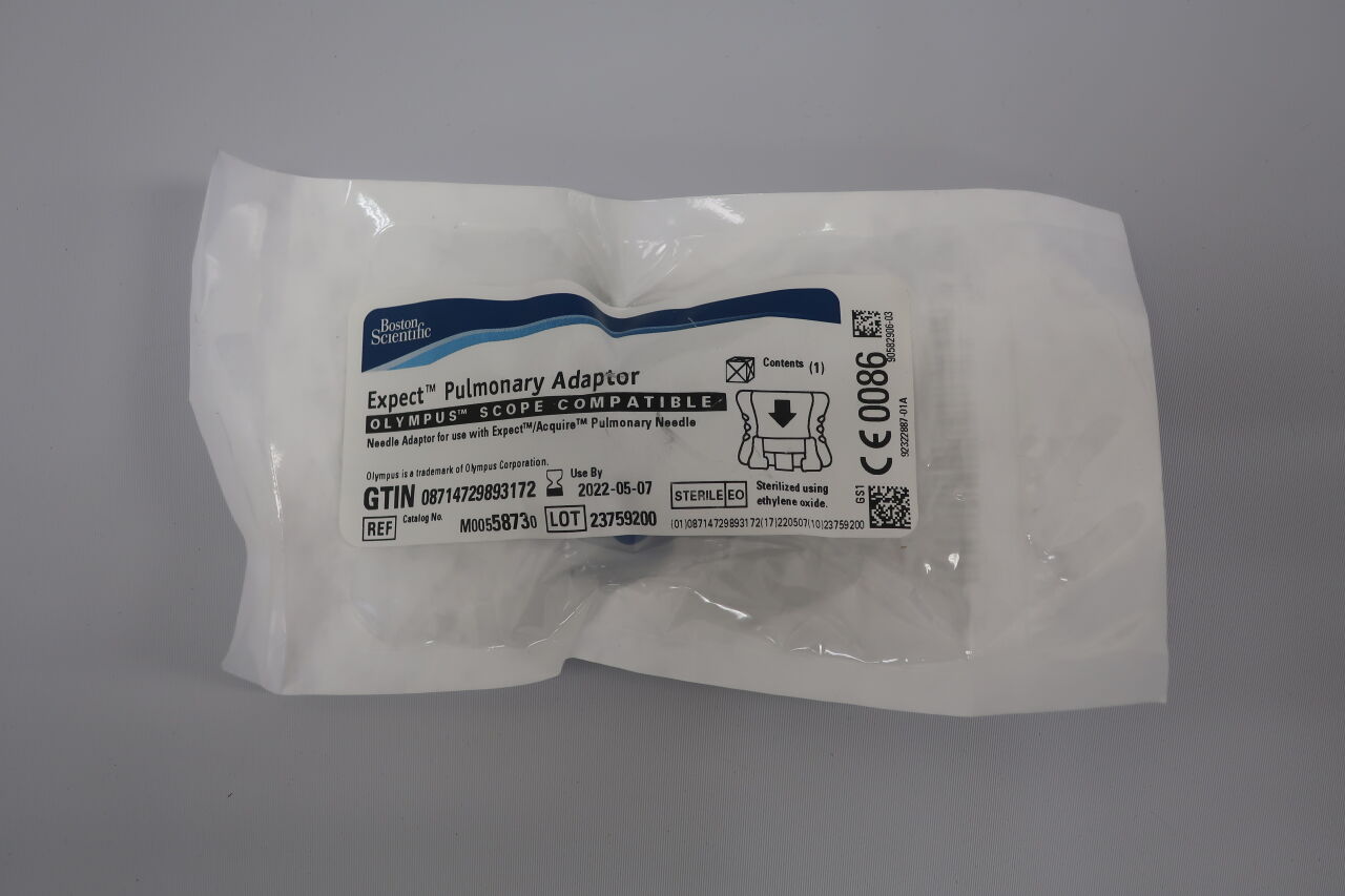 5873 - BOSTON SCIENTIFIC - Expect Pulmonary Adaptor, (BX/10) - ( Expiry Date: 2022-01-30 )