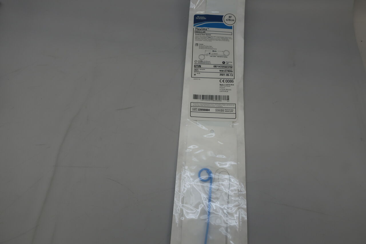 27404 - BOSTON SCIENTIFIC - Flexima Ureteral Stent System - 8Fr x 28cm, (EA) - ( Expiry Date: 2021-09-13 )