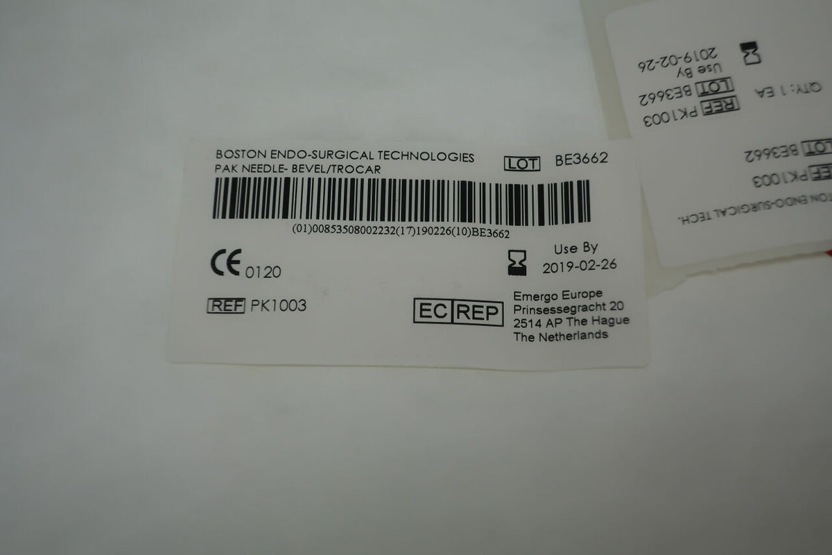 PK1003 - MEDTRONIC - PAK Pedicle Access Needle Trocar/Beve, (BX/1)