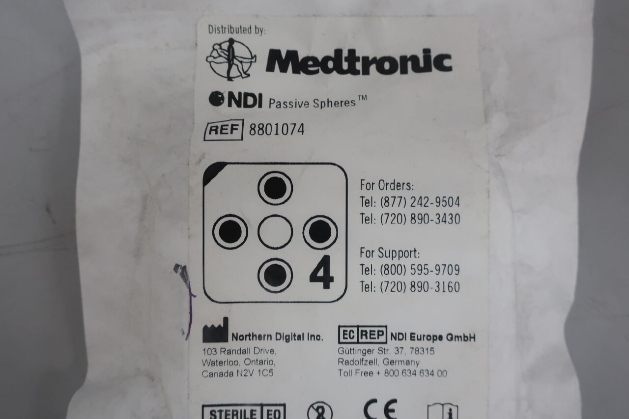 8801074 - MEDTRONIC - NDI Passive Spheres (4/PK), (EA) - ( Expiry Date: 2022-03-23 )