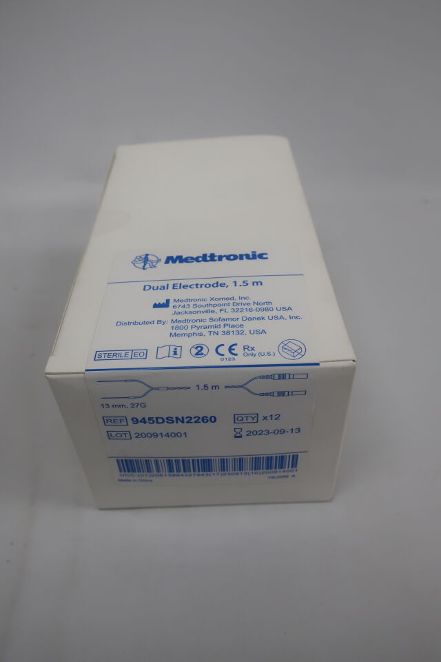 945DSN2260 - MEDTRONIC - Twelve Piece Dual Electrode Kit 1.5m, (BX/12) - ( Expiry Date: 2023-09-13 )
