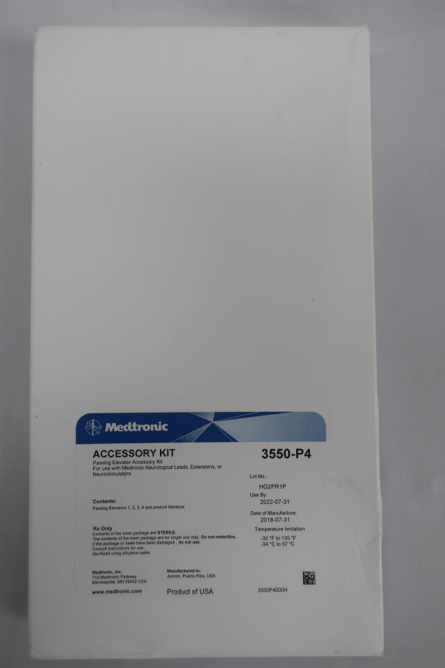 3550-P4 - MEDTRONIC - Passing Elevator Accessory Kit, (BX/1) - ( Expiry Date: 2022-05-28 )