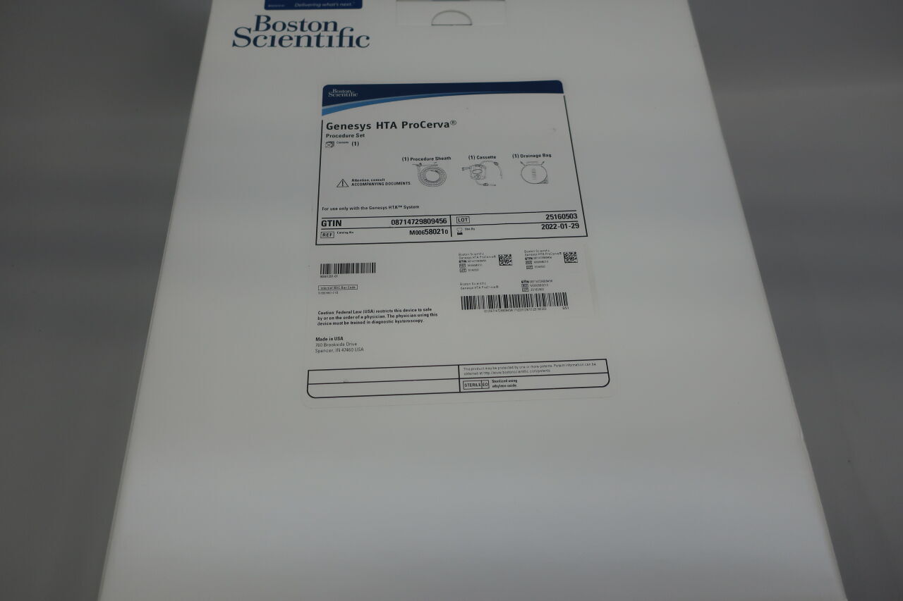 58021 - BOSTON SCIENTIFIC - Genesys HTA ProCerva Procedure Set, (BX/1) - ( Expiry Date: 2023-11-10 )